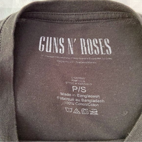 GUNS and Roses t-shirt small band tee 100% cotton - Picture 6 of 9
